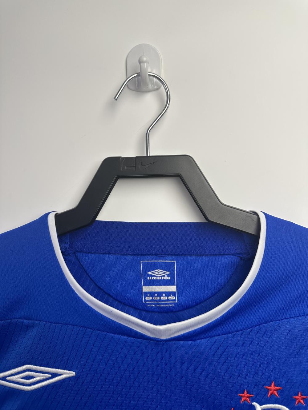 2008-2009 Retro Rangers Home Football Shirt 1:1 Thai Quality