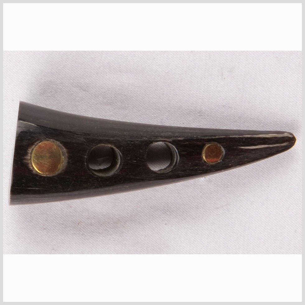 Black/Gold Horn Toggle - 80L/50.8mm - Joann Fabrics