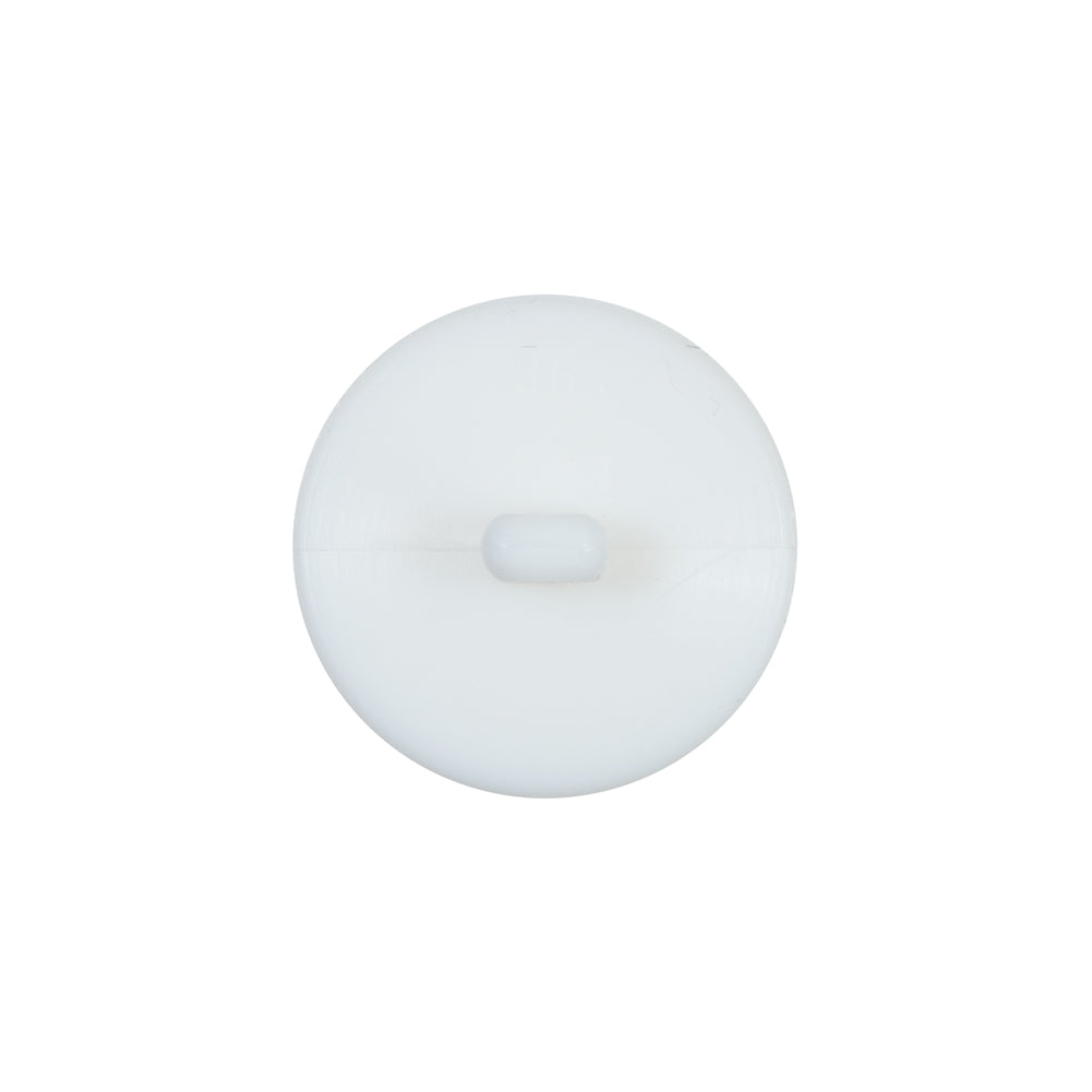 Italian White Plastic Shank Back Button - 32L/20mm - Joann Fabrics