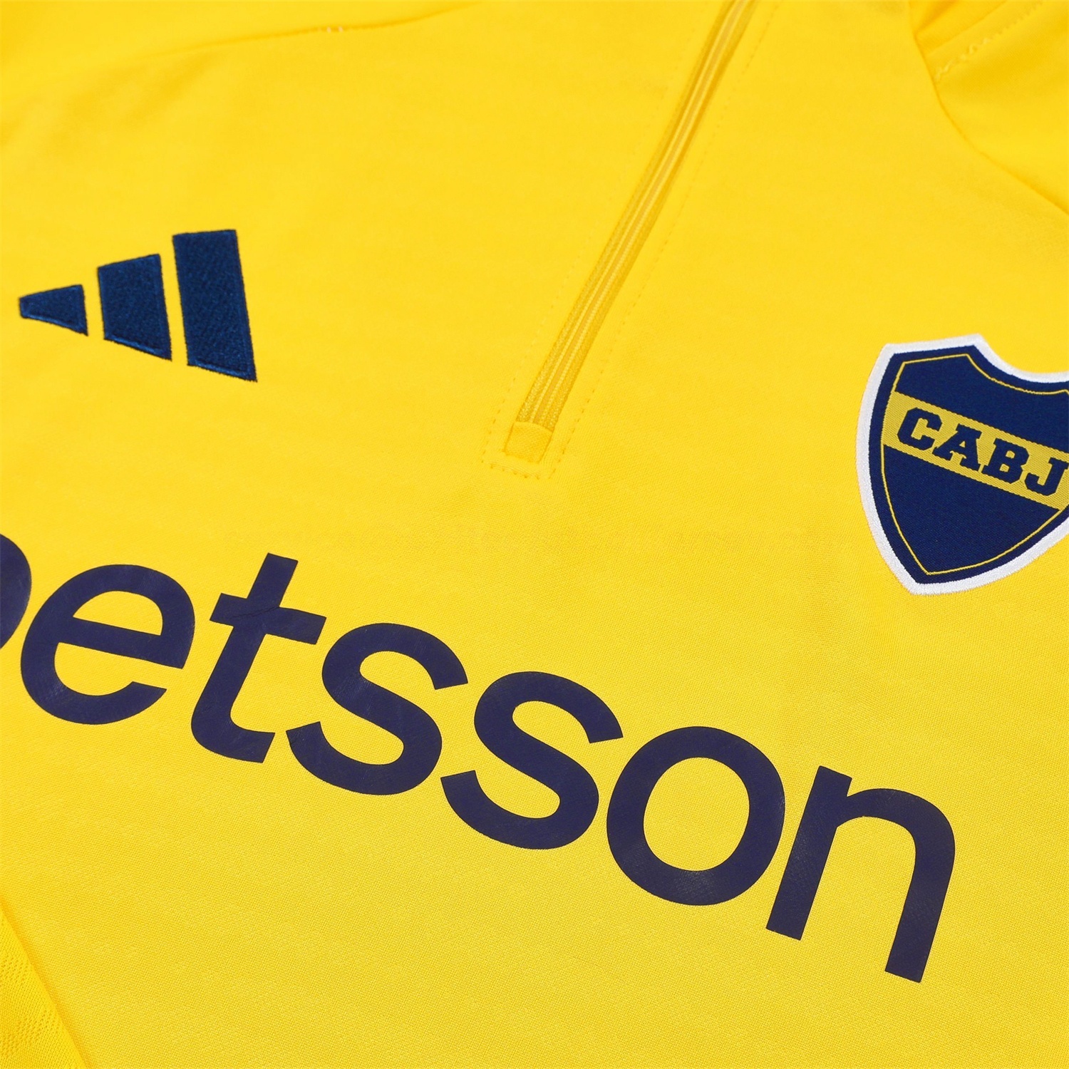 Boca Juniors 25-26 Long Sleeves Training Set - Yellow Top & Royal Blue Pants - UnitedFutballJersey