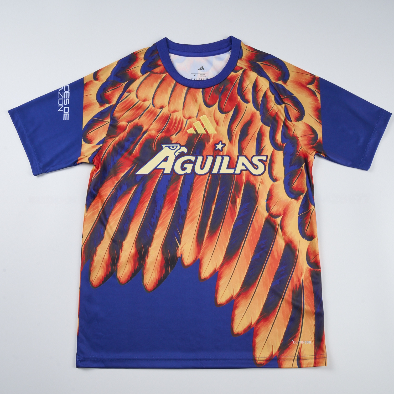 America 26-27 Blue Pre-Match Training Jersey - Fans Version - UnitedFutballJersey