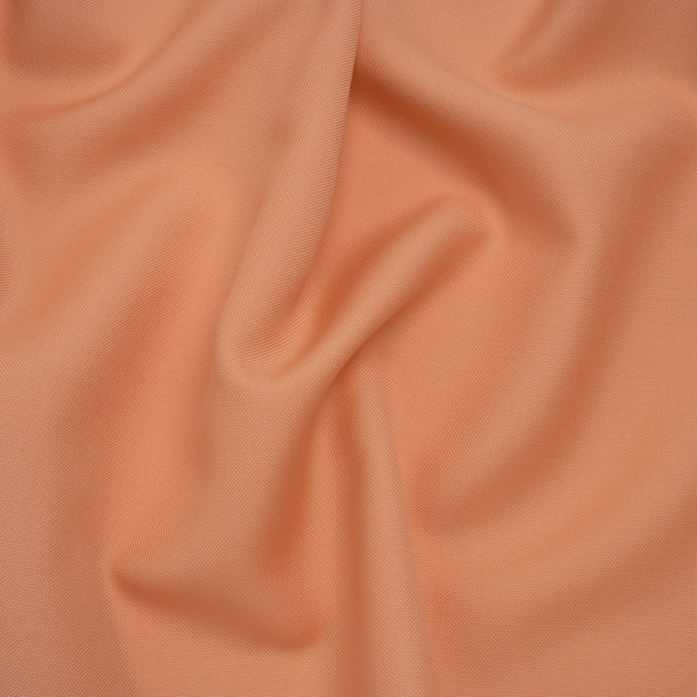 Wool Basketweave Suiting by Alexander McQueen - Peach - Designer Deadstock - Joann Fabrics