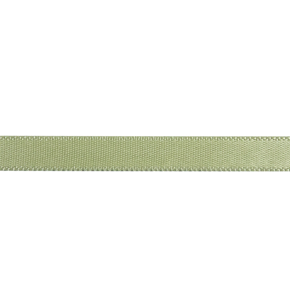 Lime Cream Single Face Satin Ribbon - 0.25