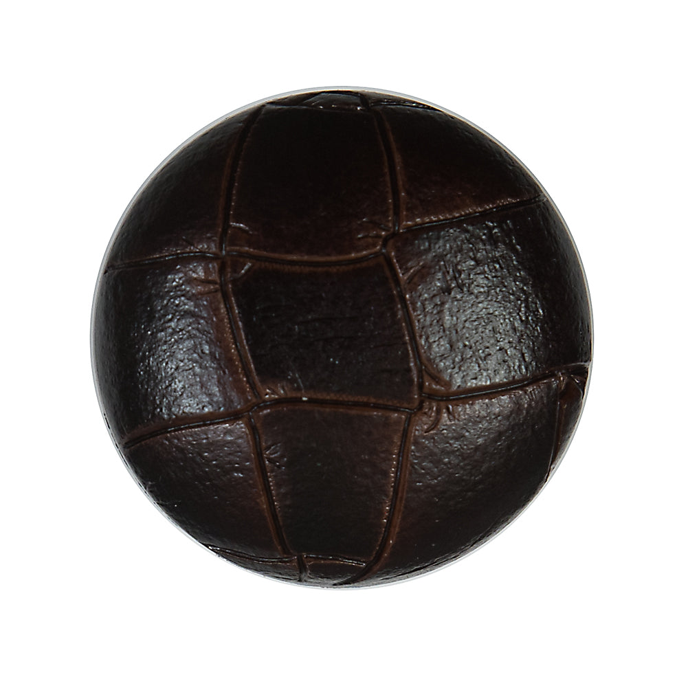 Brown Shiny Etched Plastic Button - 44L/28mm - Joann Fabrics