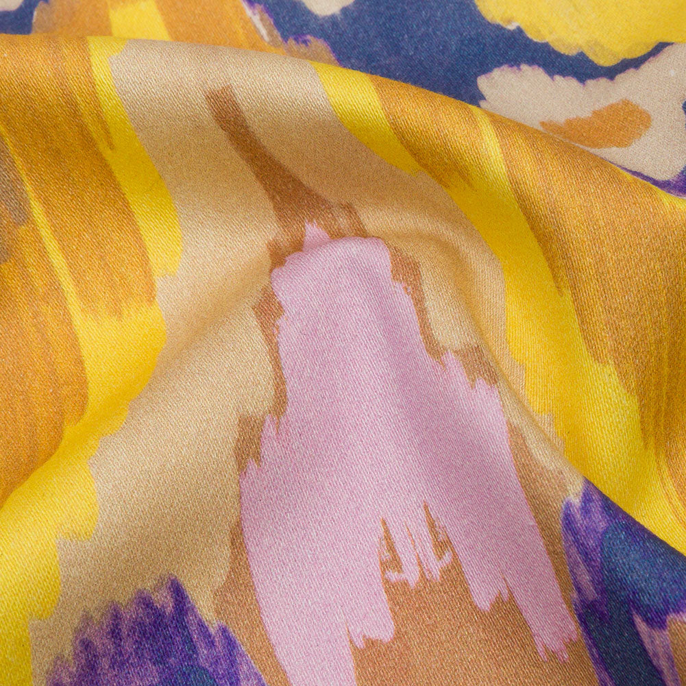 Mood Exclusive Pink Life Outside Stretch Cotton Sateen - Joann Fabrics
