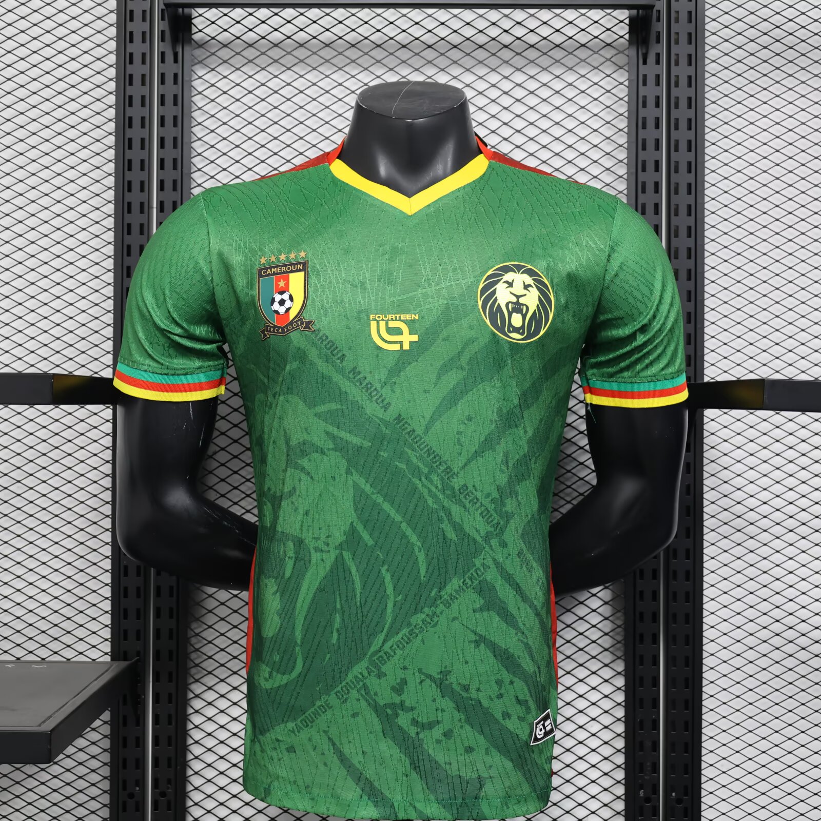 2025/2026 Player Version Cameroon Home Football Shirt 1:1 Thai Quality