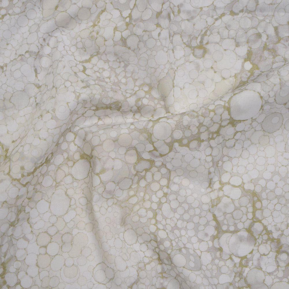 Printed Quilting Cotton by Northcott - Vanilla Cream Bubbles - Bliss Collection - Joann Fabrics