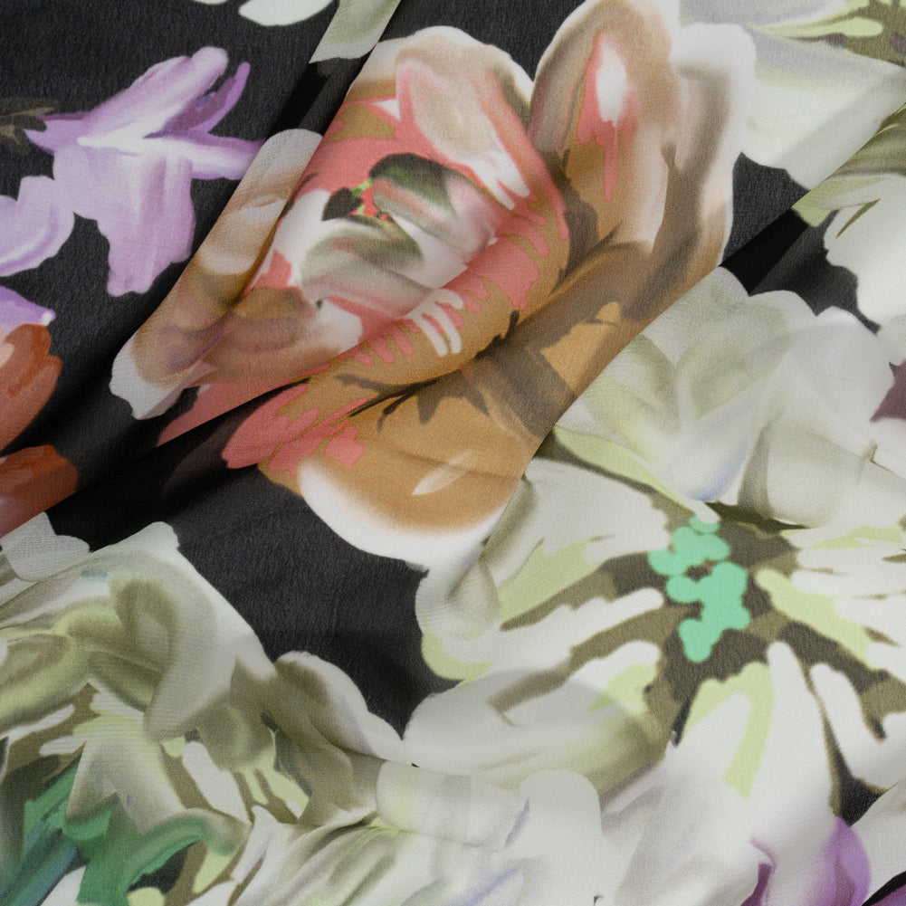 Mood Exclusive Peach Aromatic Affections Viscose Chiffon - Joann Fabrics