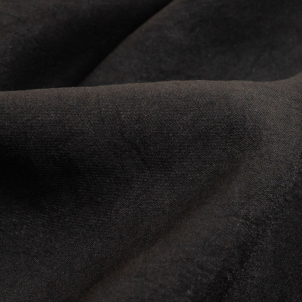 Black Wrinkled Look Stretch Polyester Woven - Joann Fabrics