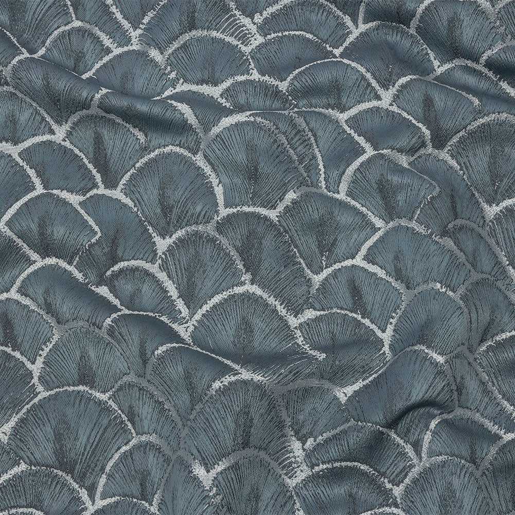 Drapery Jacquard - Danube Fan Scales - British Imported - Joann Fabrics