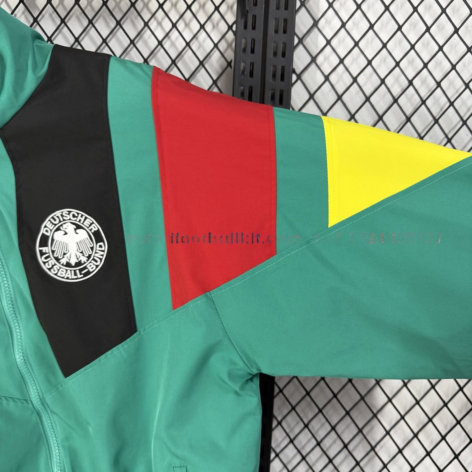 Germany 2026 World Cup EQT Green Windbreaker - UnitedFutballJersey