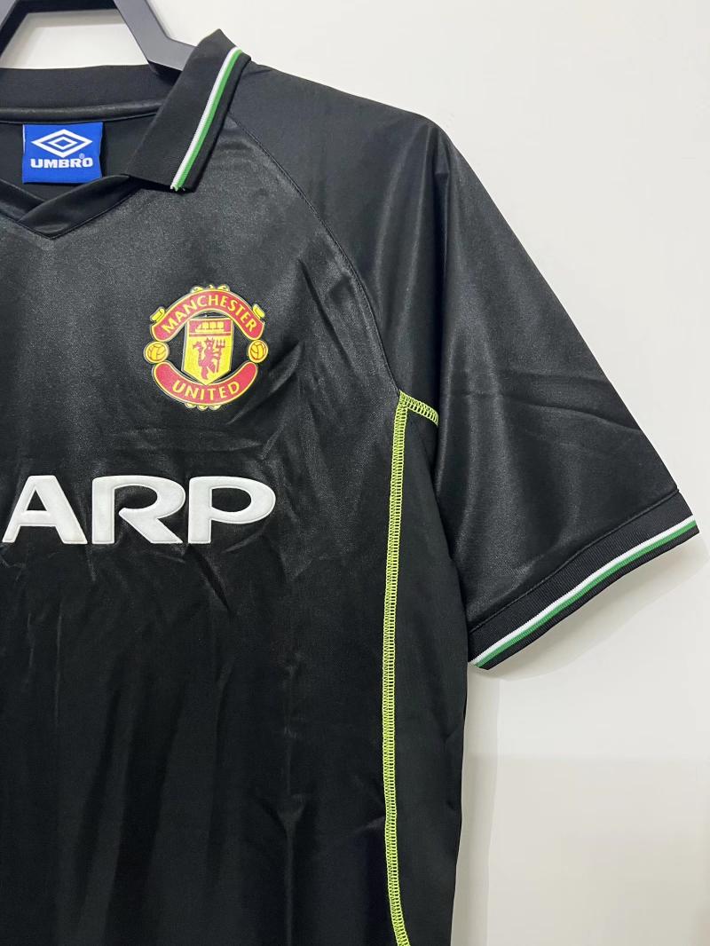 1998/1999 Retro Manchester United Third Away Football Shirt 1:1 Thai Quality
