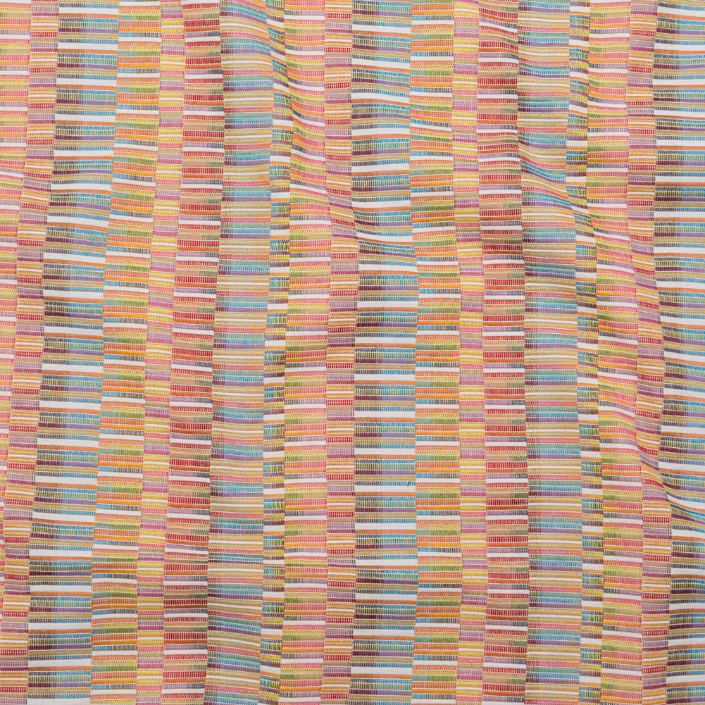 Rainbow Barcode Striped Cotton and Polyester Woven - Joann Fabrics