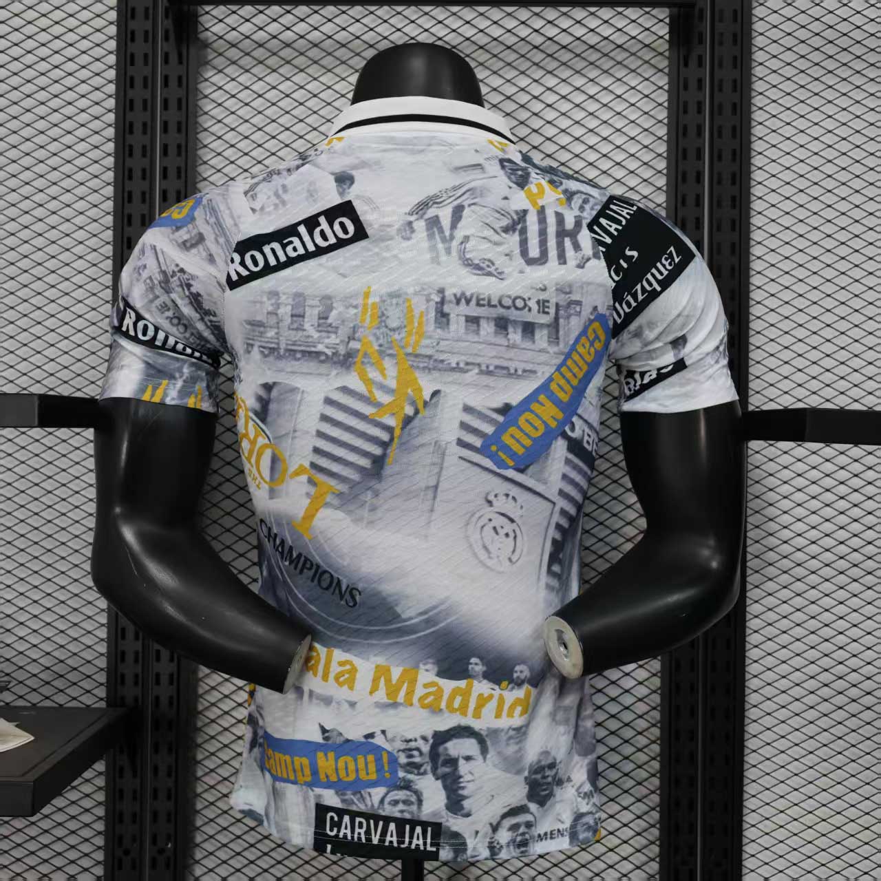 2025/2026 Player Version Real Madrid Champions League Highlights Football Jersey 1:1 Thai quality