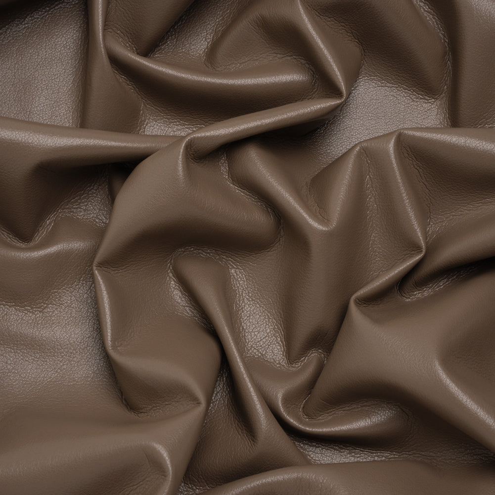 Buttery Faux Leather with Brushed Suede-like Backing - Taupe - Veronica Collection - Joann Fabrics
