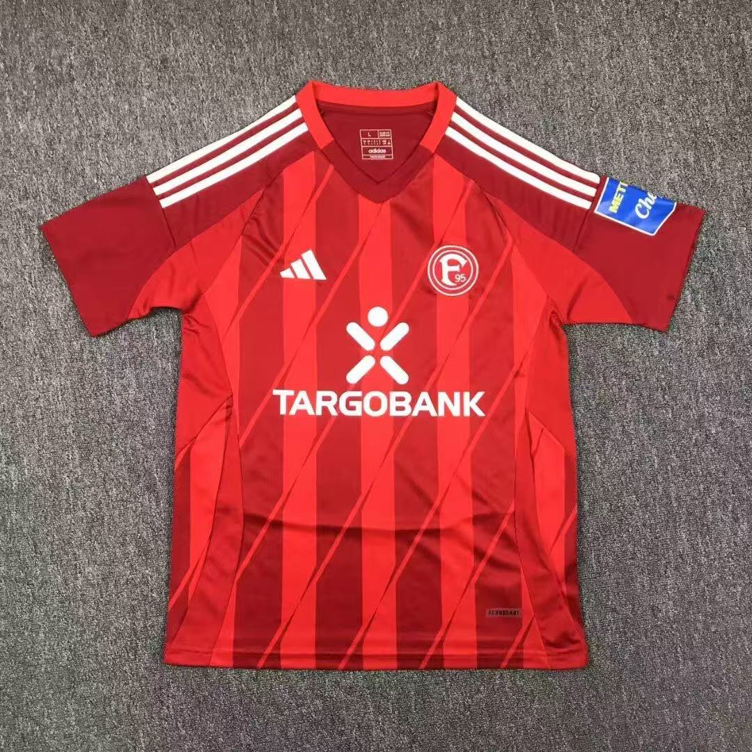2024-2025 Fortuna Düsseldorf Home Football Jersey 1:1 Thai Quality
