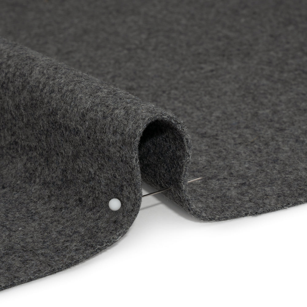 Heathered Gray Brushed Wool Blend Double Cloth Coating - Joann Fabrics