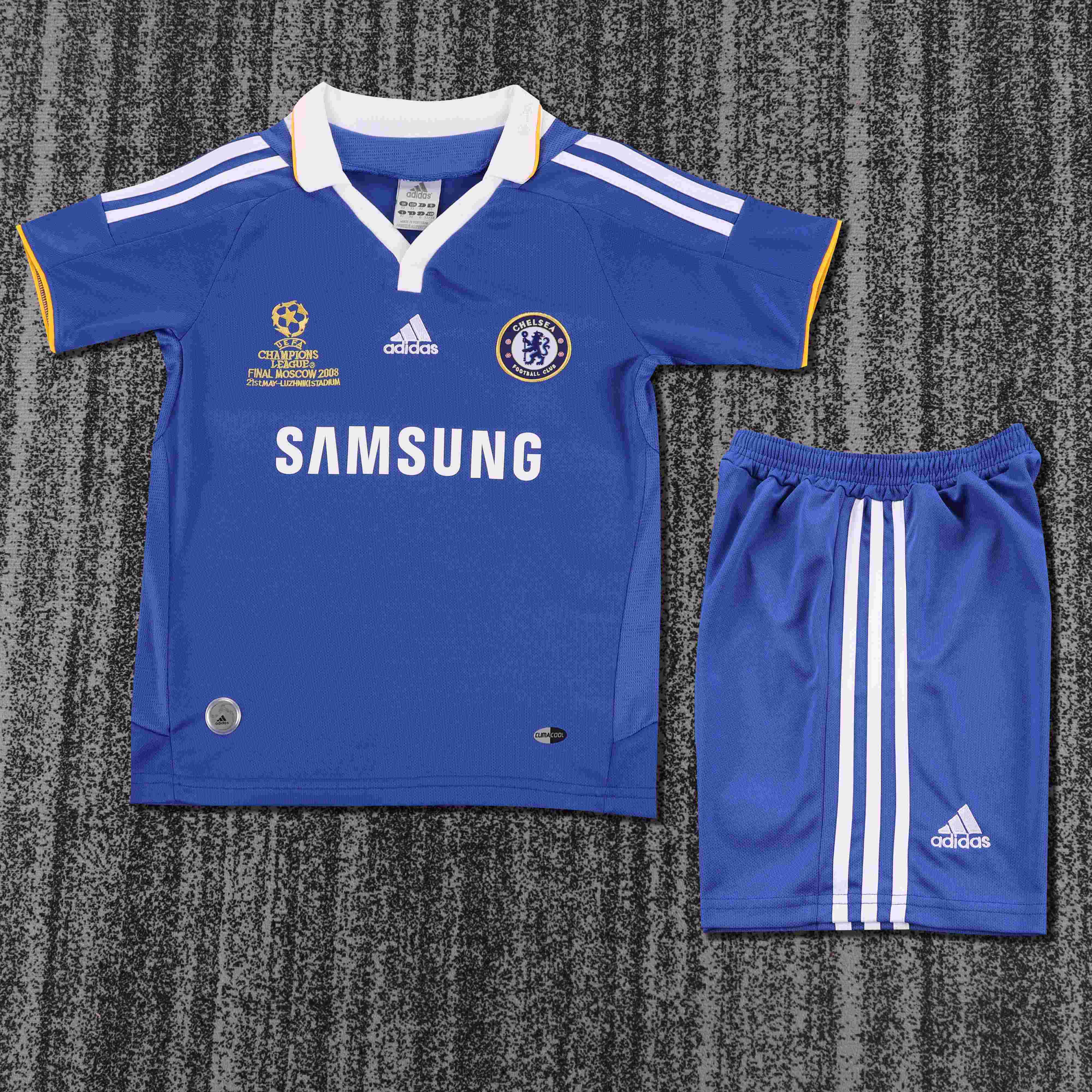 2008-2009 Retro Chelsea Home Football Jersey 1:1 Thai Quality Kids Size