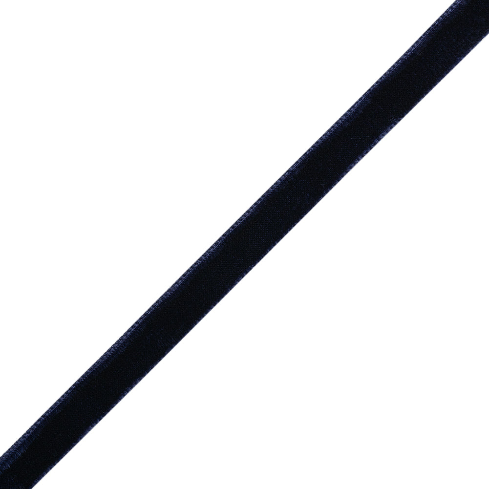 Double Faced Velvet Ribbon Made in Italy - 3/8