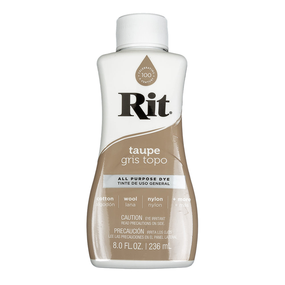 Rit All-Purpose Liquid Fabric Dye - Taupe - 8oz Bottle - Joann Fabrics
