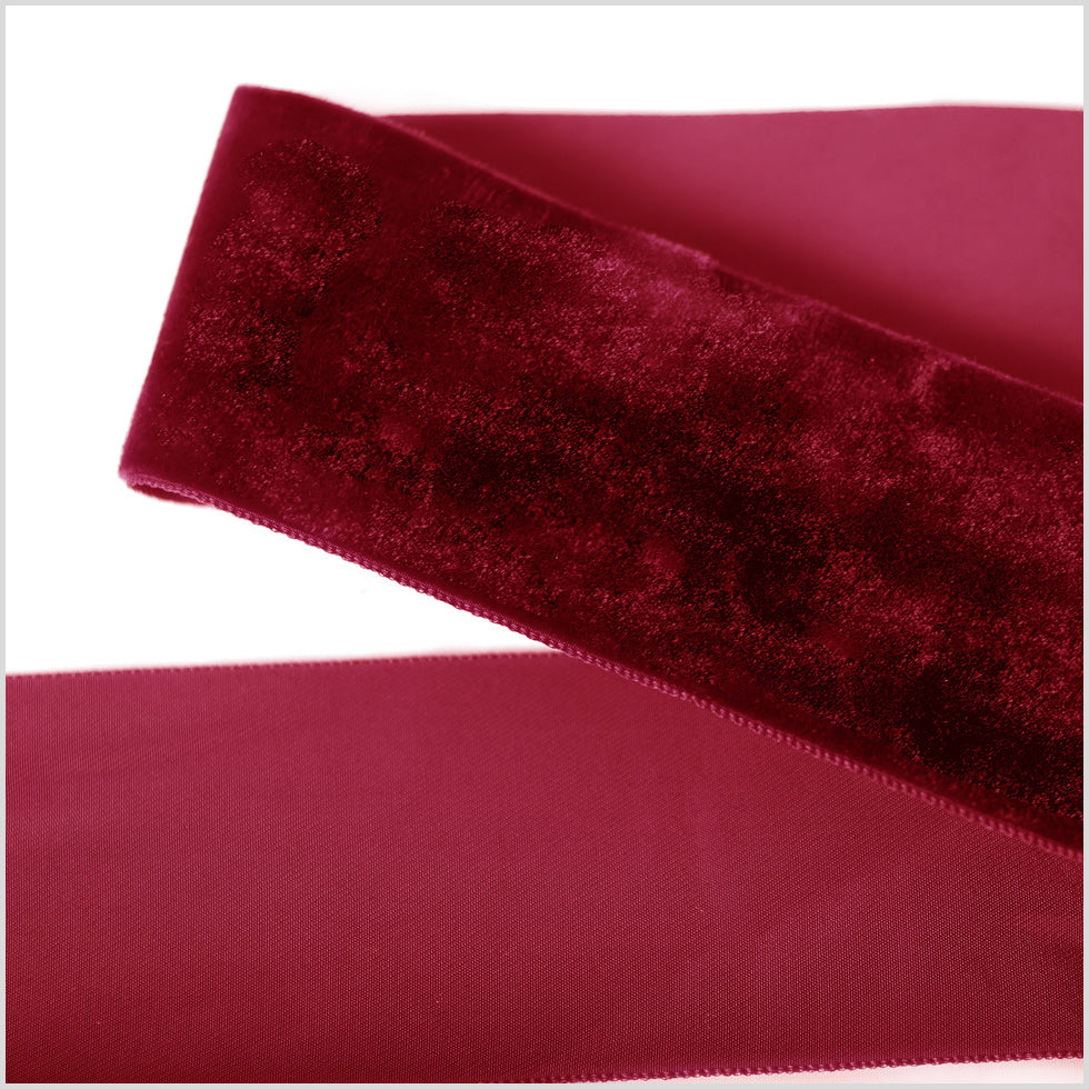 Single Faced Velvet Ribbon Made in Italy - 2