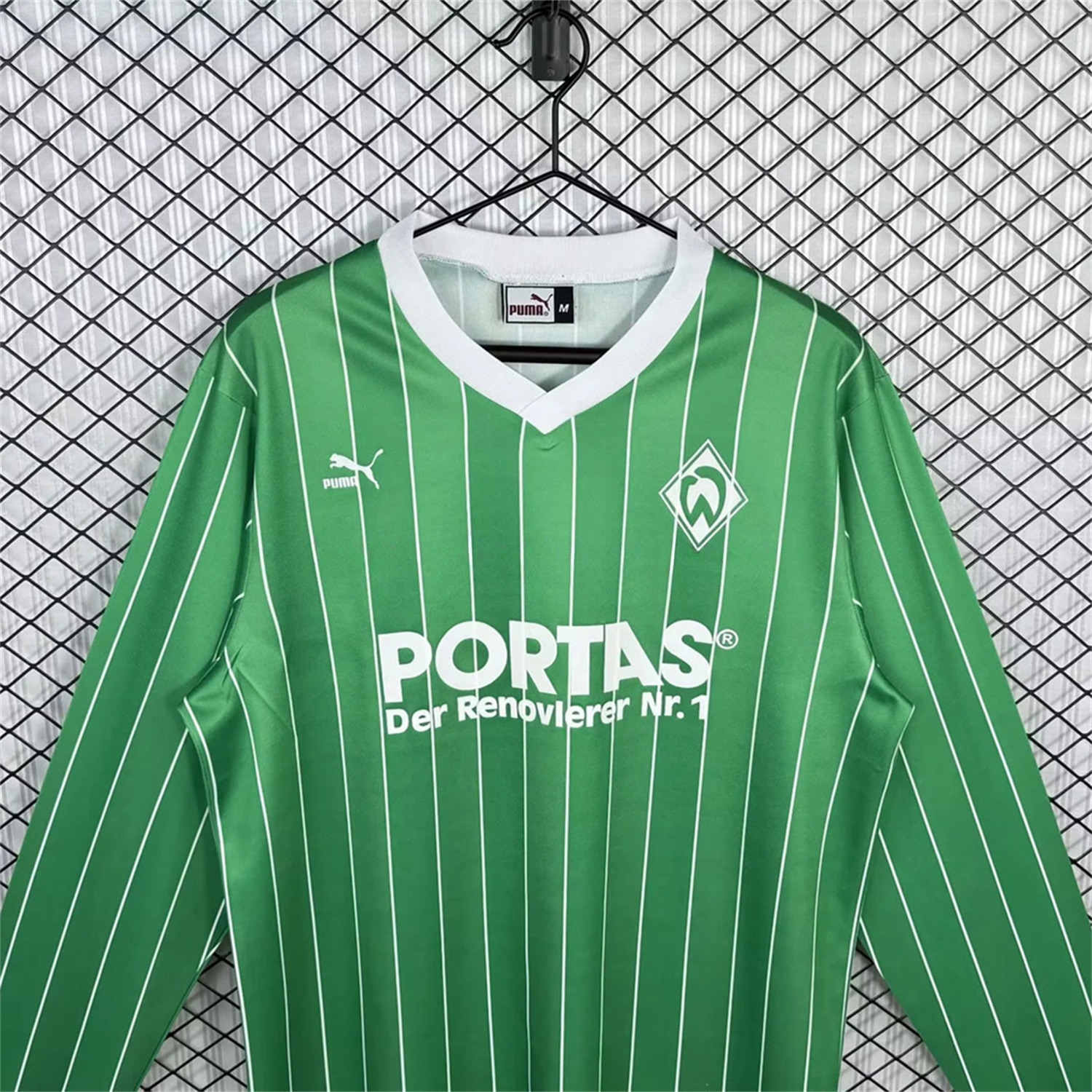 Retro Werder Bremen 1988-89 Away Long Sleeves Jersey - UnitedFutballJersey