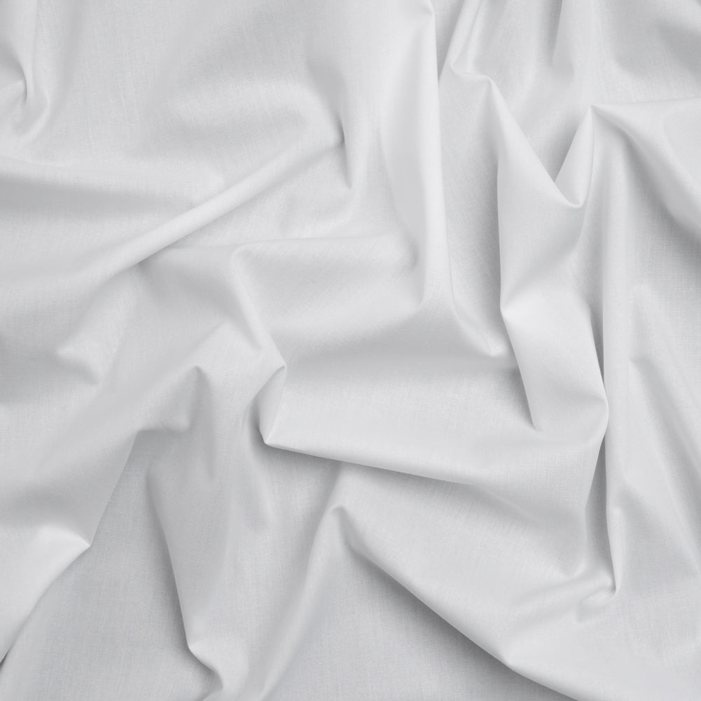 Stretch Cotton Poplin - White - Chancay Collection - Joann Fabrics