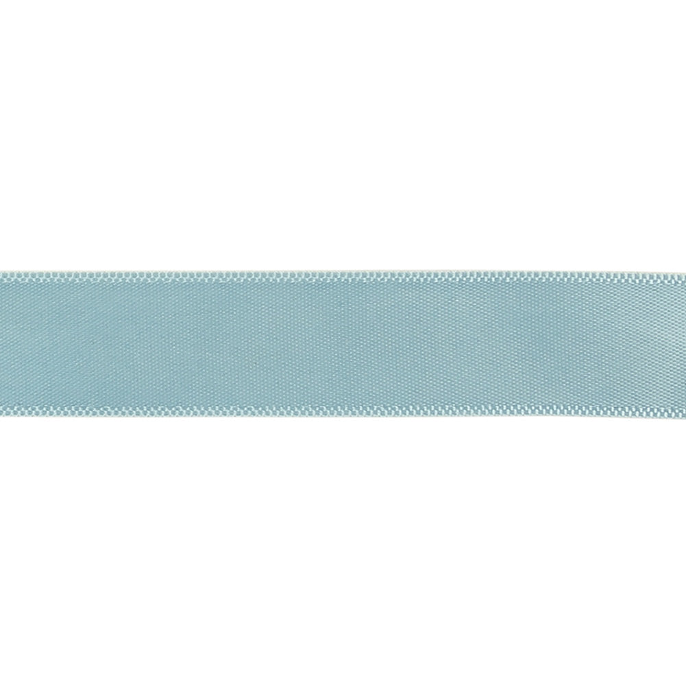 Pale Blue Single Faced Satin Ribbon - 0.625