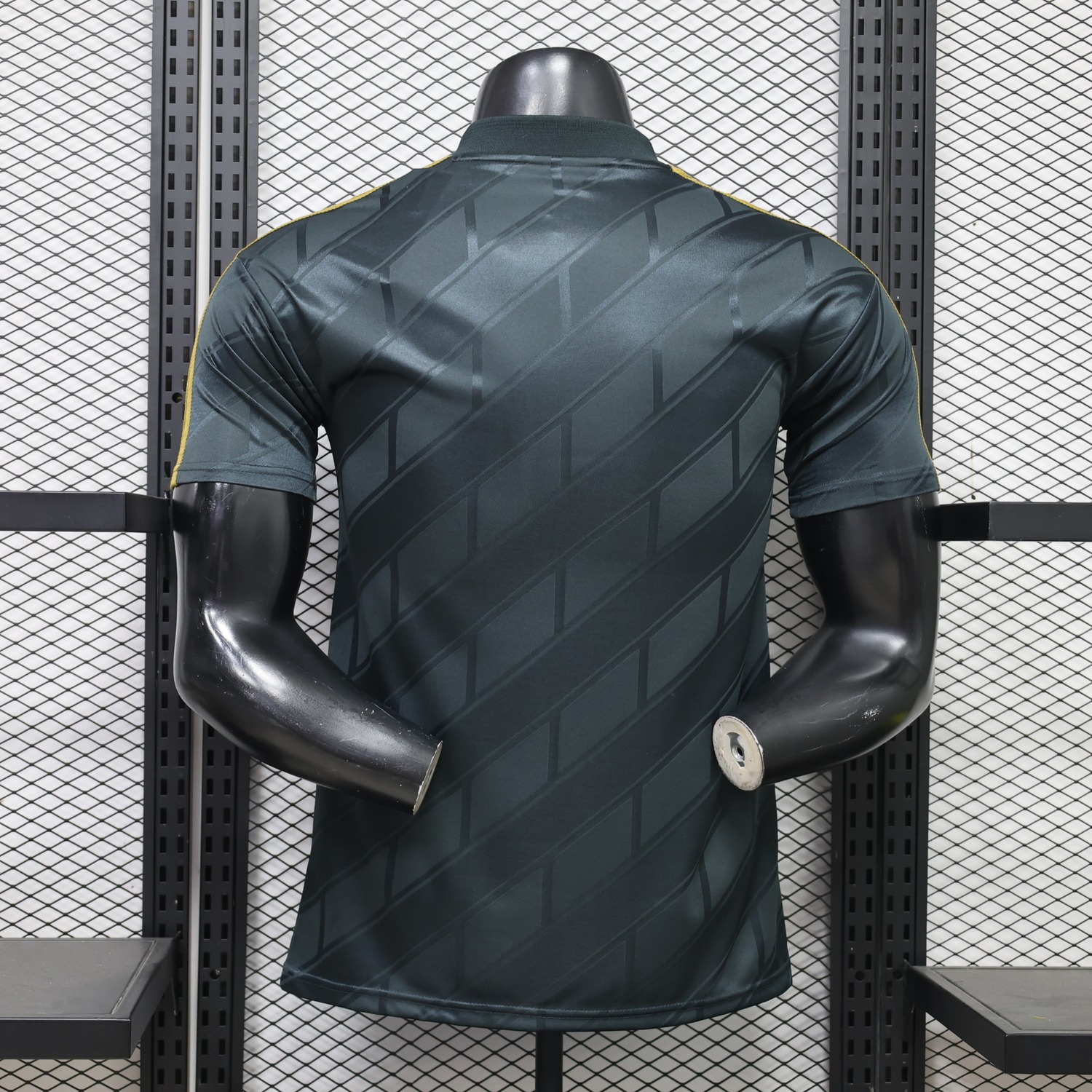 Celtic 26-27 Dark Green Gold Retro Style Casual Jersey - Player Version - UnitedFutballJersey