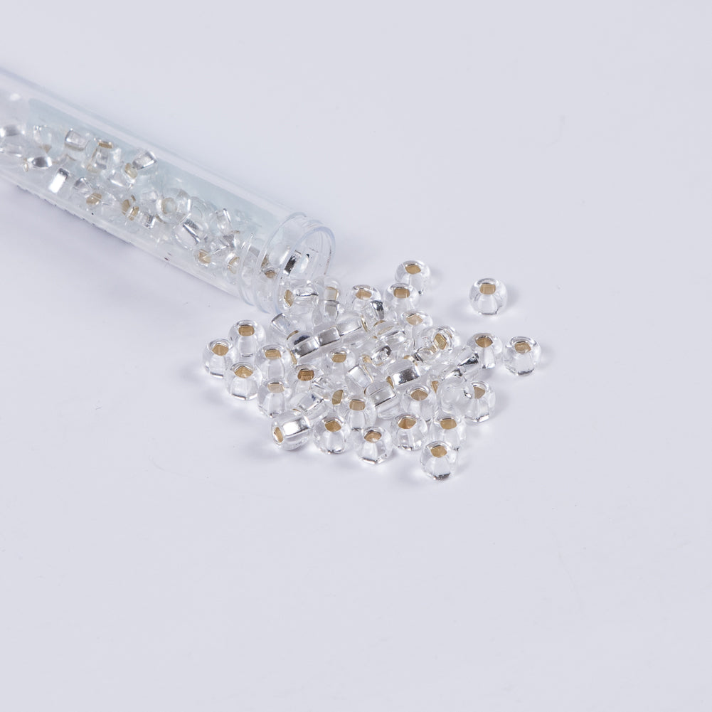 Clear Crystal Czech Seed Beads - Size 2 - Joann Fabrics