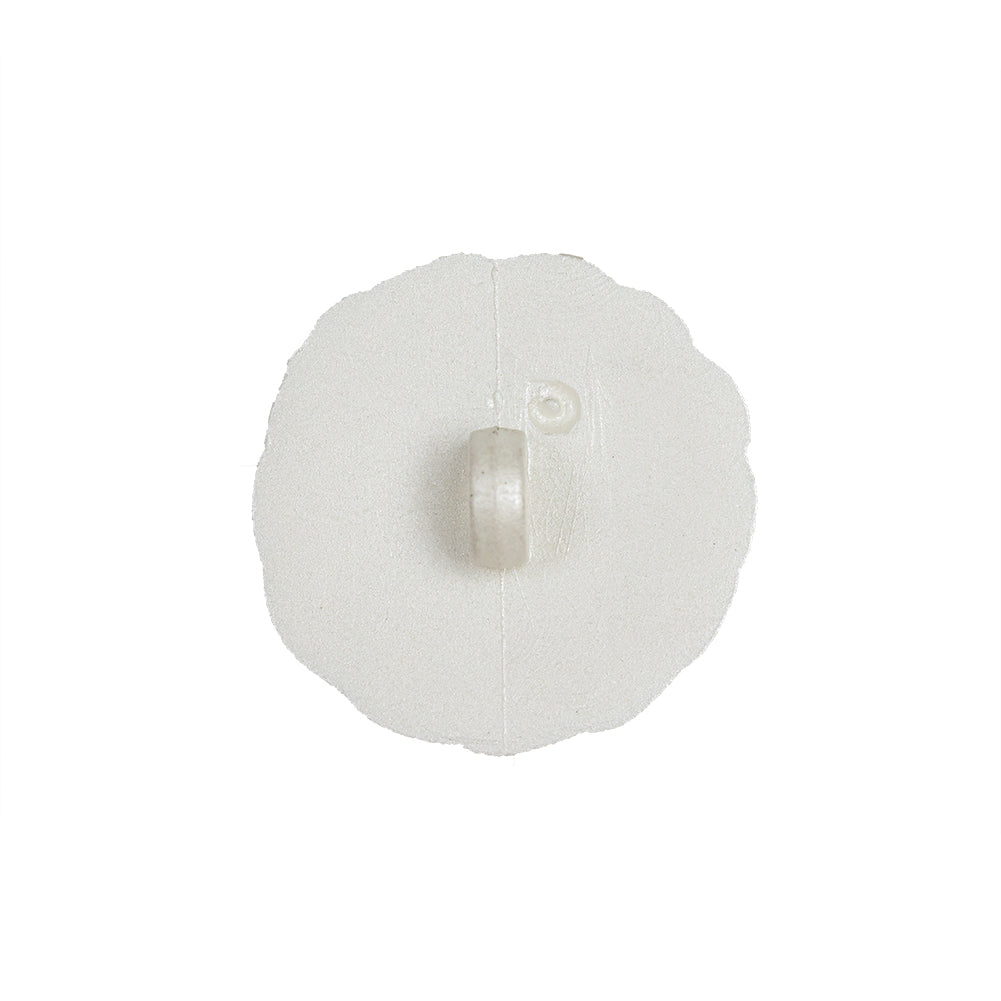 White Knotted Textured Molded Shank Back Plastic Button - 36L/23mm - Joann Fabrics