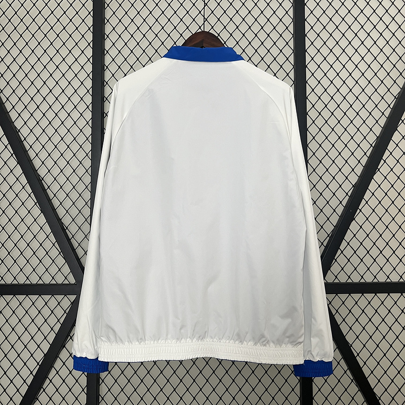 2024 Argentina Reversible Windbreake(white-blue) Soccer Jersey 1:1 Thai Quality