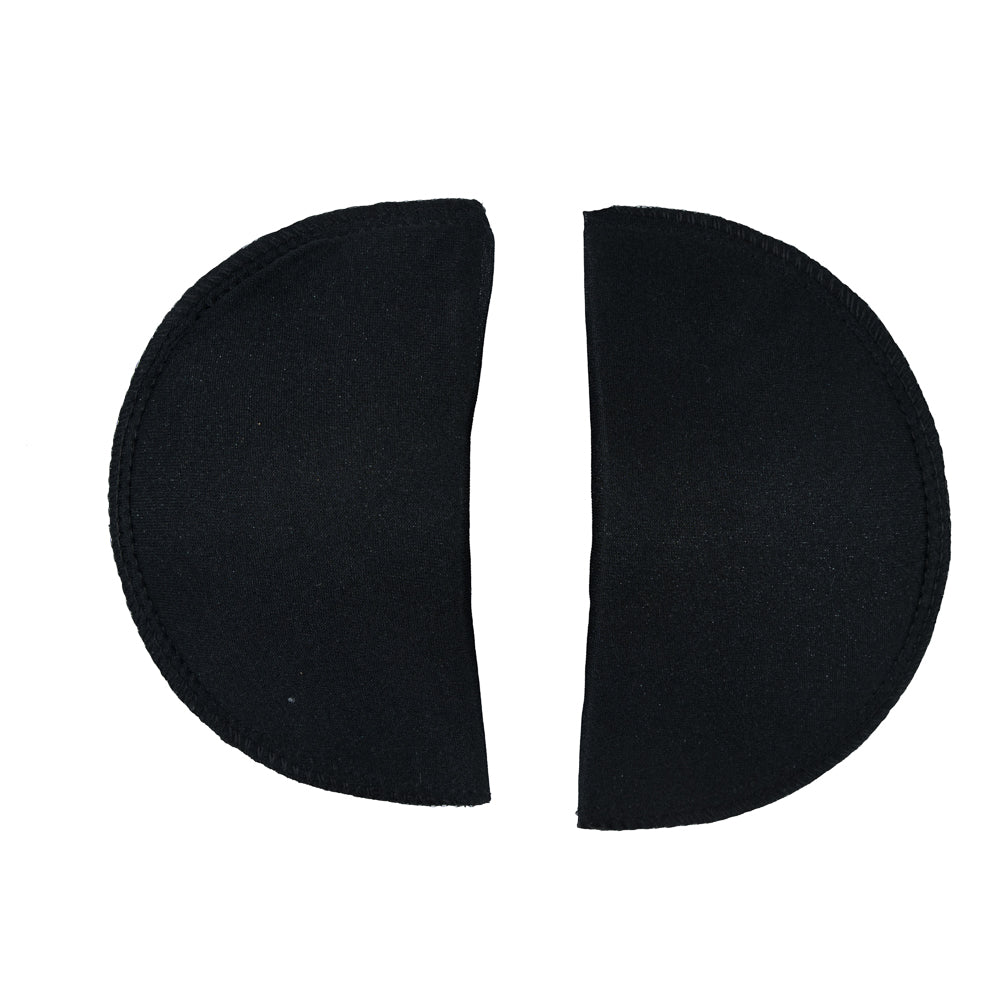 Foam Shoulder Pads Covered with Black Polyester - 7