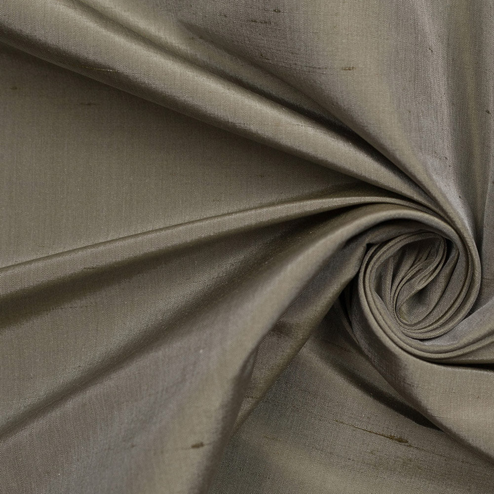 Silk Shantung - Iridescent Gray and Yellow - Shantung Collection - Joann Fabrics