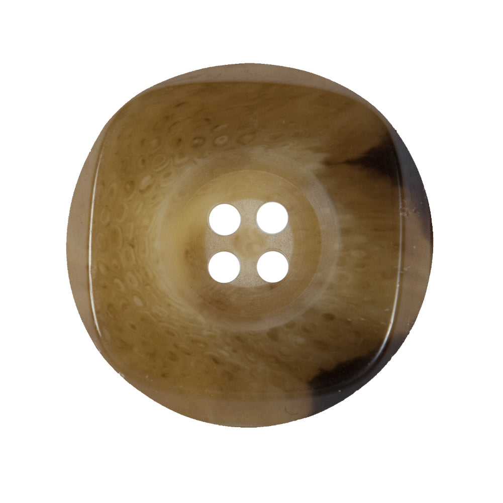 Beige and Brown Horn Button - 44L/28mm - Joann Fabrics