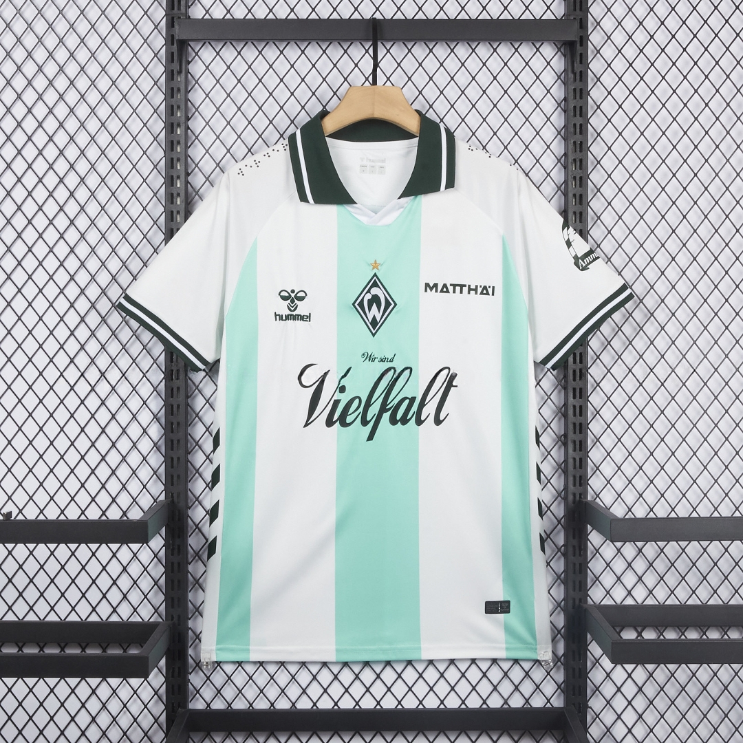 Werder Bremen 25-26 Green And White Special Jersey - Fans Version - UnitedFutballJersey