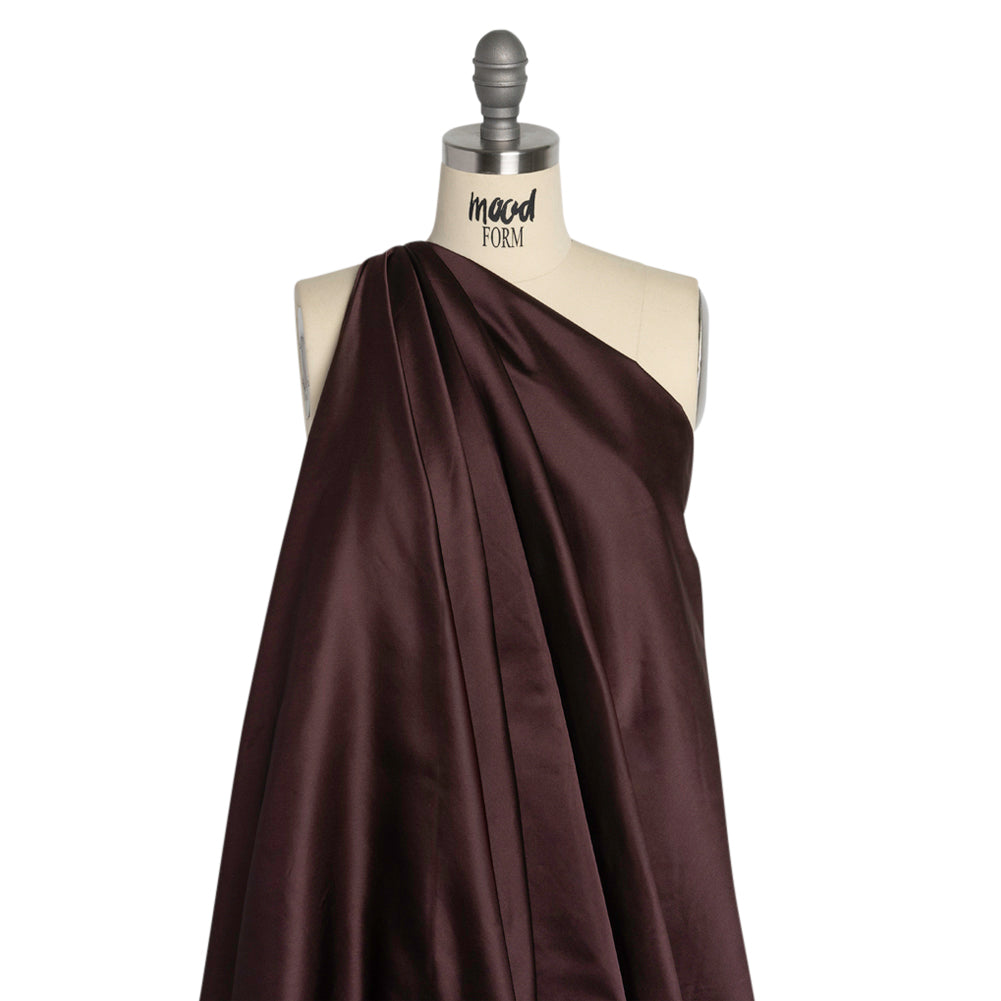 Silk Duchesse Satin - Dark Aubergine - Premium Collection - Joann Fabrics