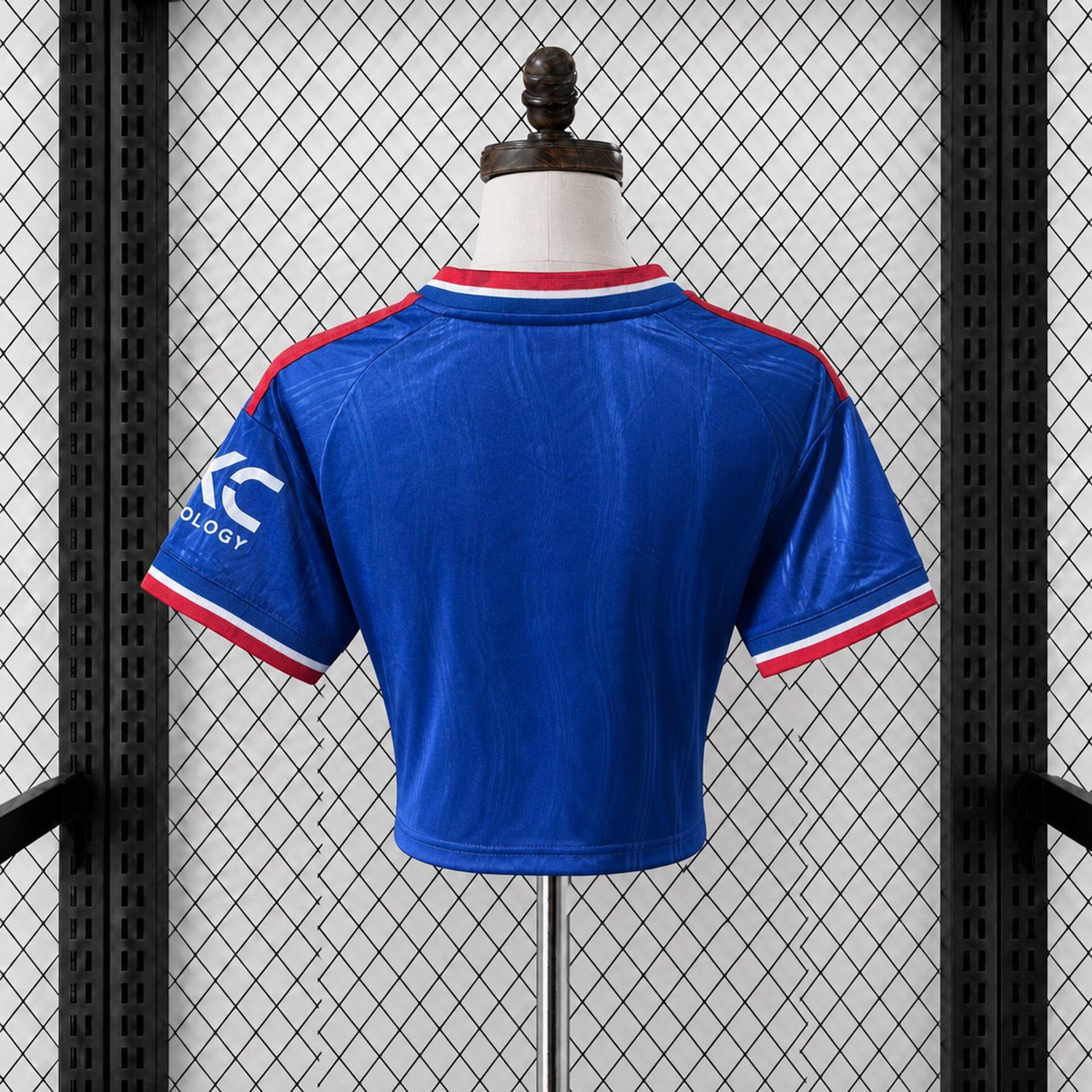 Women's Manchester United 26-27 Third Blue Cropped Jersey - Fans Version - UnitedFutballJersey