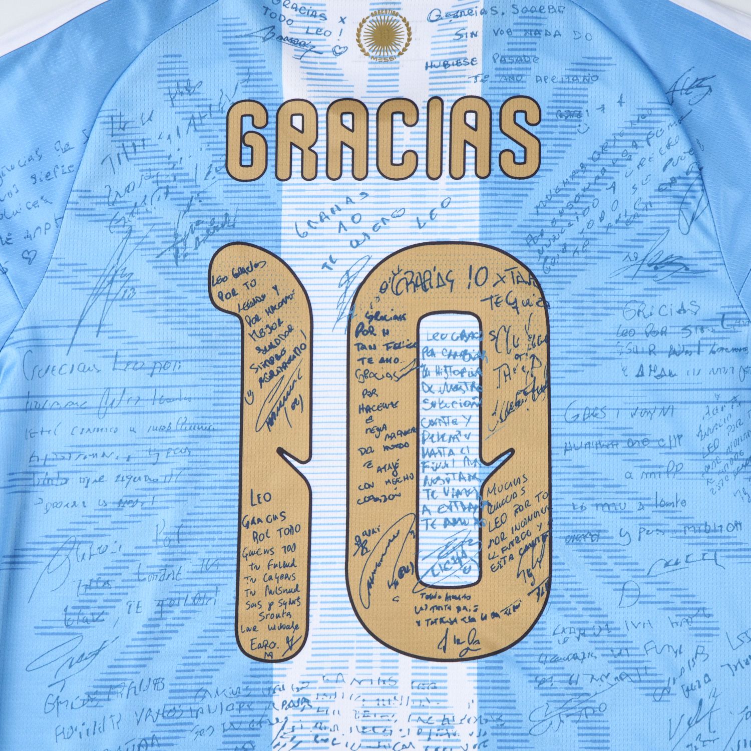 【Signed Version】Argentina 2026 Messi Anniversary Special Jersey - Fans Version - UnitedFutballJersey