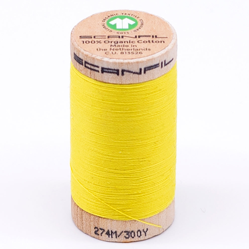 SCANFIL® 30wt Organic Pima Cotton Thread 300 yds - 4803 Illuminating - Joann Fabrics