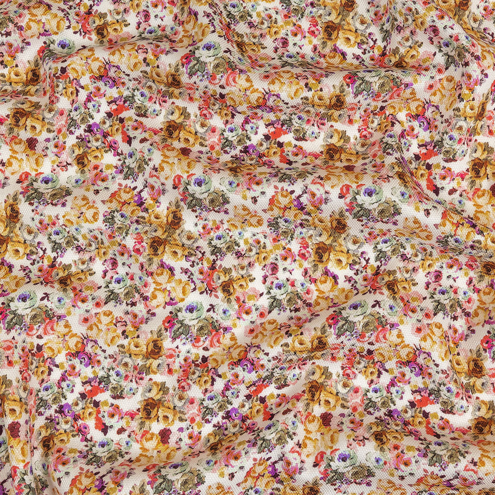 Mood Exclusive Rose Burst Viscose Basket Woven - Joann Fabrics