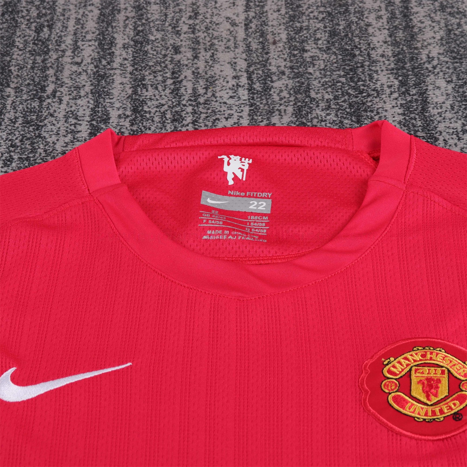 Retro Manchester United 2007-08 Home Kids Kit - UnitedFutballJersey