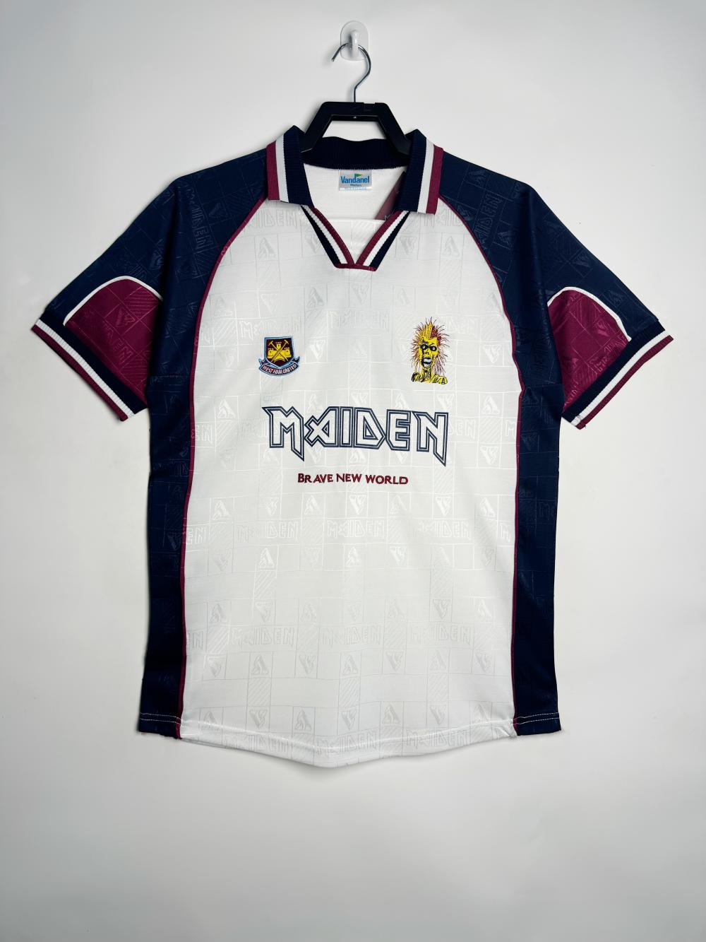 1999 Retro West Ham United Football Shirt Away 1:1 Thai Quality