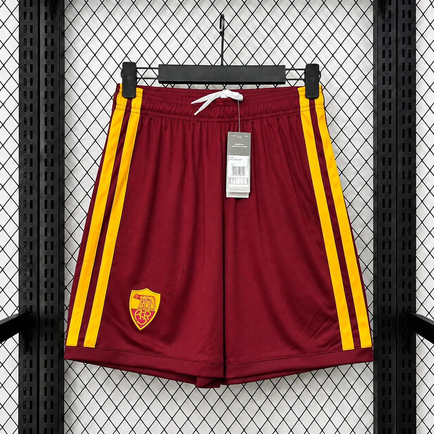 AS Roma 26-27 Home Shorts - Fans Version - UnitedFutballJersey