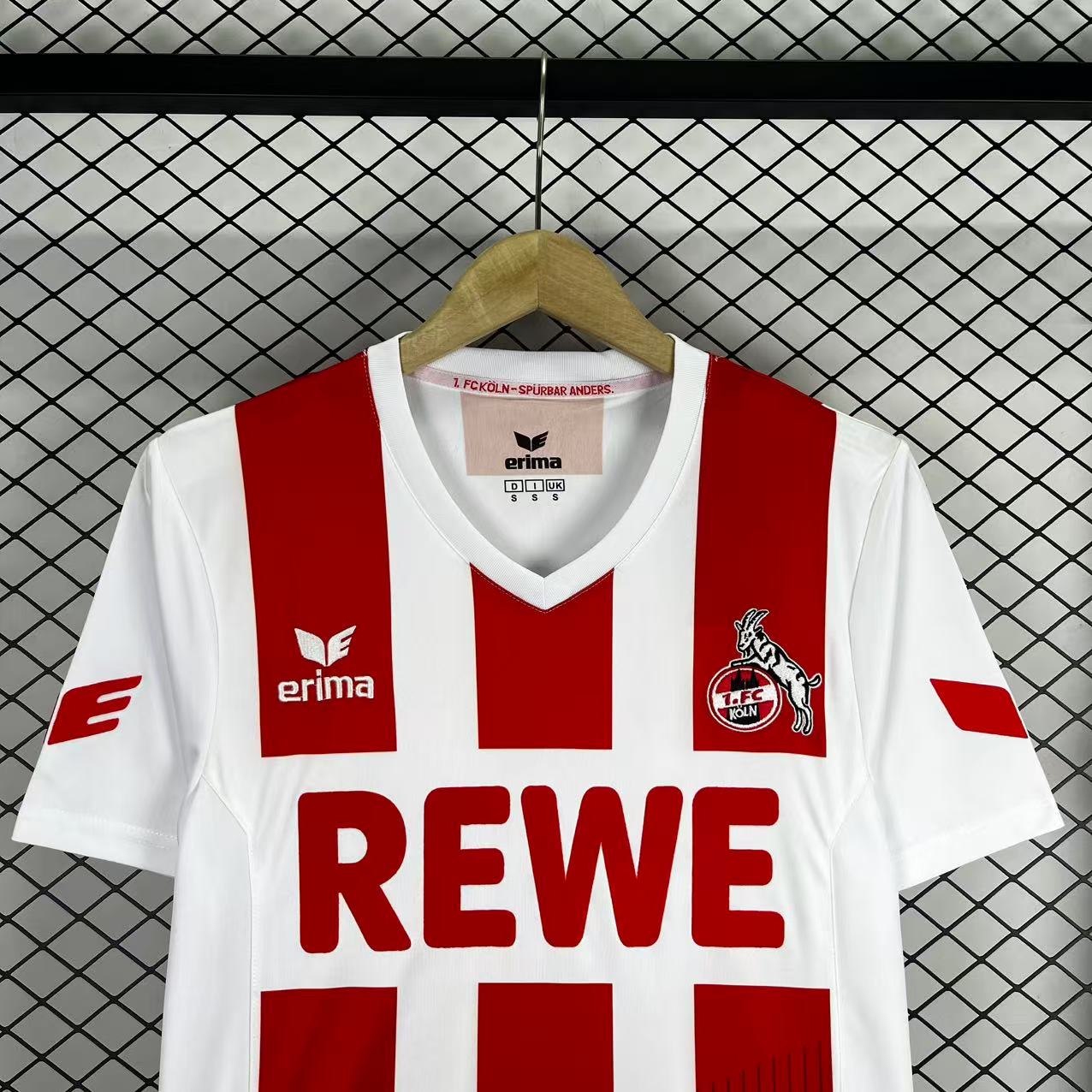 2017/2018 Retro FC Köln Home Football Jersey 1:1 Thai Quality