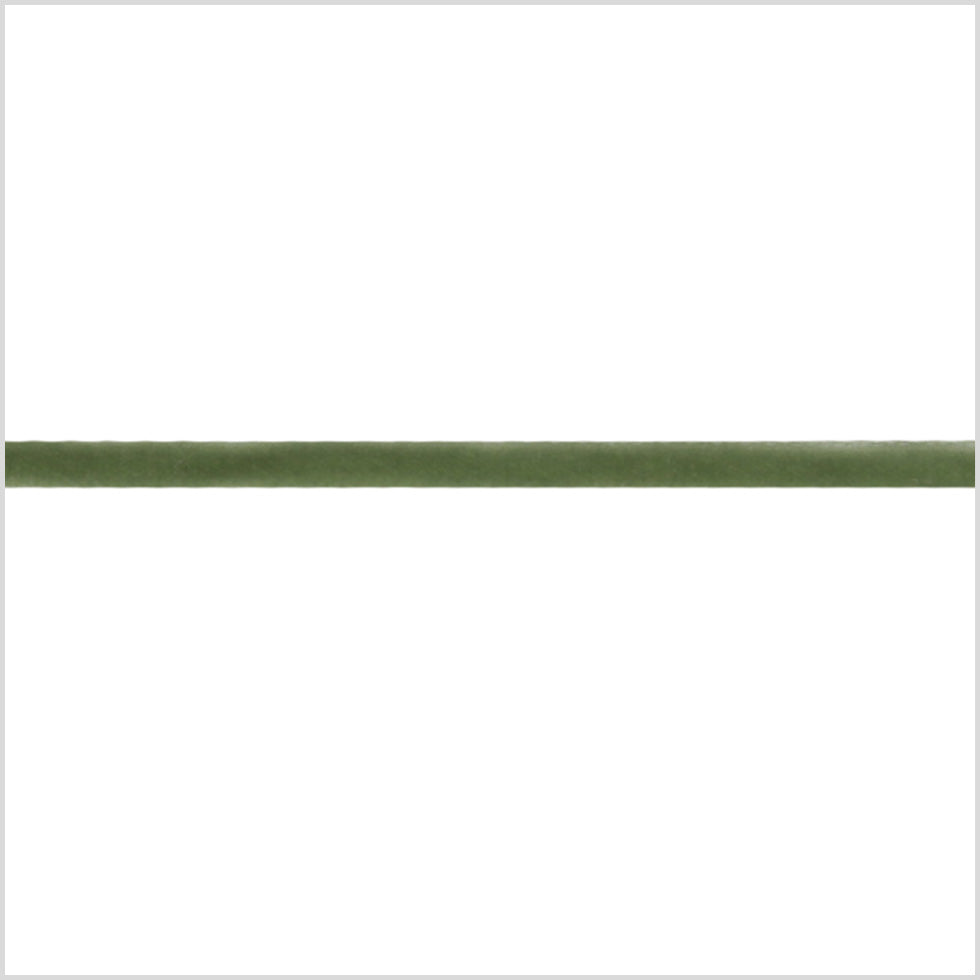 Single Faced Velvet Ribbon Made in Italy - 1/8