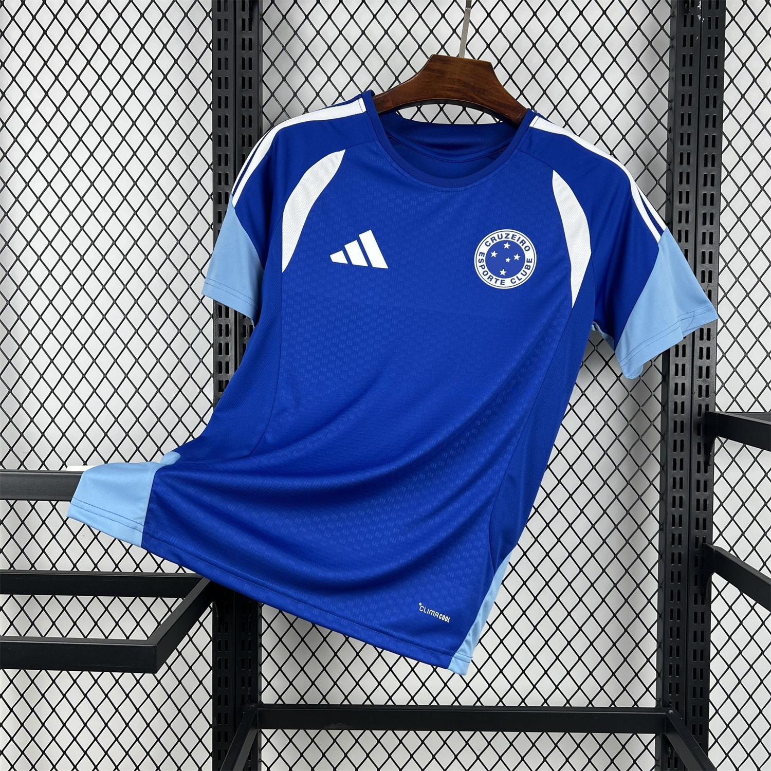 Cruzeiro 25-26 Pre-Match Ocean Blue Jersey - Fans Version - UnitedFutballJersey
