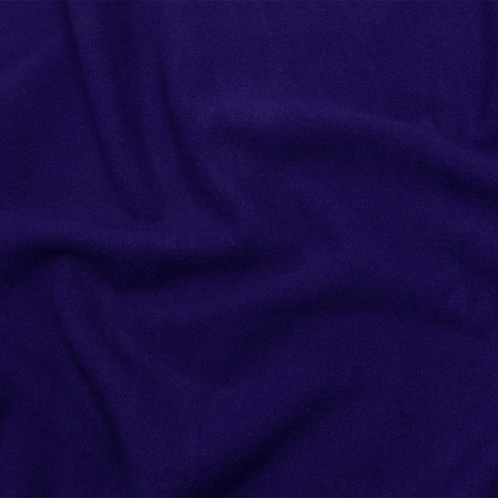 Wool and Cashmere Coating Made in Italy - Blue Violet - Alberini Collection - Joann Fabrics