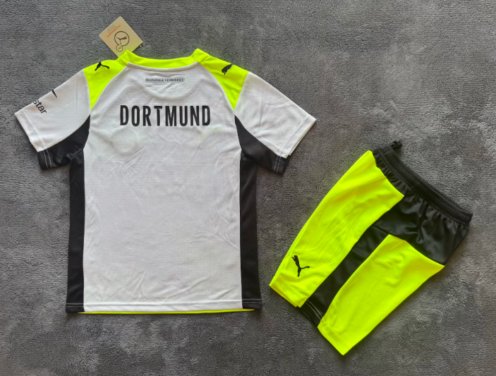 2025/2026 Dortmund Away Football Jersey 1:1 Thai Quality Kids Size