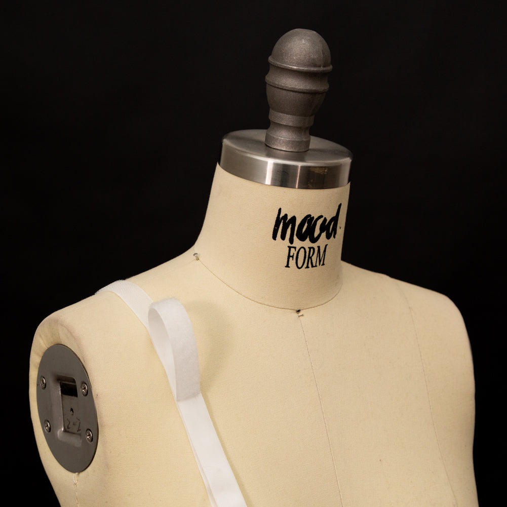 White Sticky Back VELCRO&reg; Brand Fastener - 0.625
